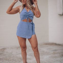 Southern Alternative Daisy Polka Dot Skort Clothing