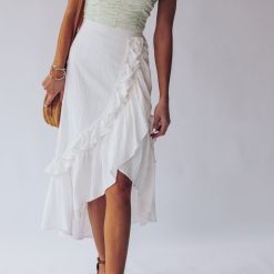 Southern Alternative Rue Ruffled Midi Skirt Skirts 5 Southern Alternative Rue Ruffled Midi Skirt Skirts