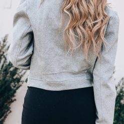 Southern Alternative Jackets Meet Up Biker Jacket (Heather Grey)