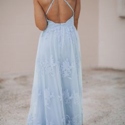 Southern Alternative All My Love Maxi Gown (Light Blue)