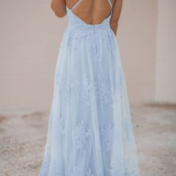 Southern Alternative All My Love Maxi Gown (Light Blue)