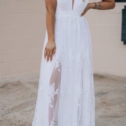 Southern Alternative All My Love Maxi Gown (White)