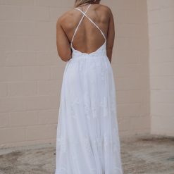 Southern Alternative All My Love Maxi Gown (White)