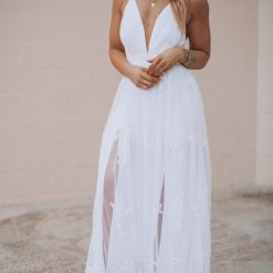 Southern Alternative All My Love Maxi Gown (White)