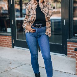 Southern Alternative Bonfire Button Up Flannel Jacket Clothing