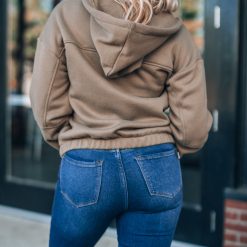 Southern Alternative Misty Days Fleece Zip Up Hoodie Clothing