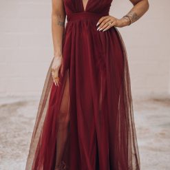 Southern Alternative Love Spell Gown (Wine) Clothing 2 Southern Alternative Love Spell Gown (Wine) Clothing