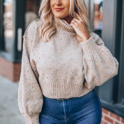 Southern Alternative Keep Me Bundled Turtleneck Sweater Clothing