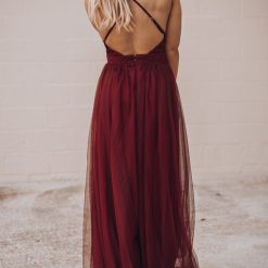 Southern Alternative Love Spell Gown (Wine) Clothing 3 Southern Alternative Love Spell Gown (Wine) Clothing
