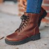 Southern Alternative West Combat Boots (Whiskey)