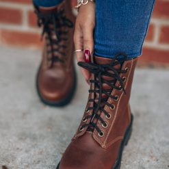 Southern Alternative West Combat Boots (Whiskey)