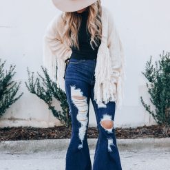 Southern Alternative Jackets Lennox Fringe Cardigan