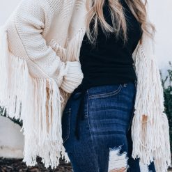 Southern Alternative Jackets Lennox Fringe Cardigan