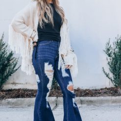 Southern Alternative Jackets Lennox Fringe Cardigan