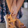Southern Alternative Sarah Platform Sandals (Honey)