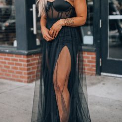 Southern Alternative Clothing PRE-ORDER Vixen Mesh Maxi Dress (Black) Ships Late September 4 Southern Alternative Clothing PRE-ORDER Vixen Mesh Maxi Dress (Black) Ships Late September
