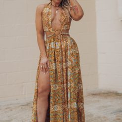 Southern Alternative Virgin Islands Maxi Dress (Sunset) Clothing