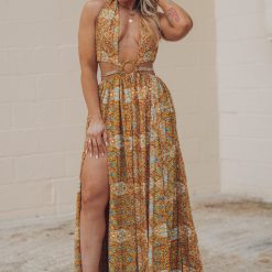 Southern Alternative Virgin Islands Maxi Dress (Sunset) Clothing