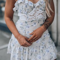 Southern Alternative Katara Floral Mini Dress Clothing