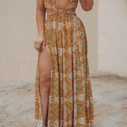 Southern Alternative Virgin Islands Maxi Dress (Sunset) Clothing