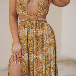 Southern Alternative Virgin Islands Maxi Dress (Sunset) Clothing