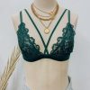 Southern Alternative Clothing Alessia Strappy Bralette (Hunter Green)