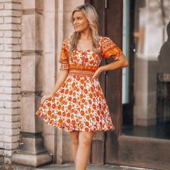 Southern Alternative Dresses In A Field Of Flowers Mini Dress