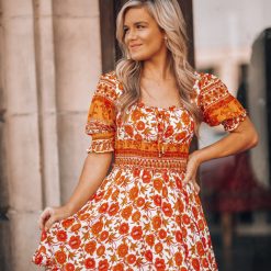 Southern Alternative Dresses In A Field Of Flowers Mini Dress