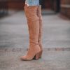 Southern Alternative Clothing Shelly OTK Boots (Taupe)