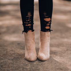 Southern Alternative Juliette Booties (Taupe)