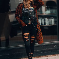 Southern Alternative Denim Mile High Distressed Skinny Jeans (Black)