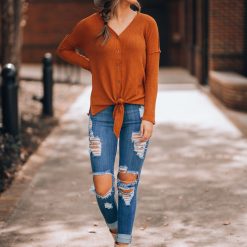 Southern Alternative Spell Distressed Skinny Jeans Denim