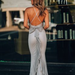 Southern Alternative This Is Love Glitter Gown (Silver) - FINAL SALE Dresses