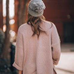 Southern Alternative Snowed In Pom Beanie (Grey) Accessories