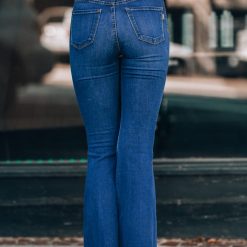 Southern Alternative Clothing Wild Love Distressed Bell Bottoms (Dark Wash) 15 Southern Alternative Clothing Wild Love Distressed Bell Bottoms (Dark Wash)