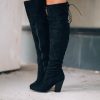Southern Alternative Shelly OTK Boots (Black) - FINAL SALE