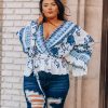 Southern Alternative Leilani Floral Blouse (Curvy) Blouses + Tops
