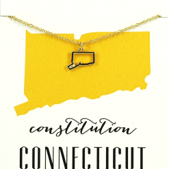 Southern Alternative State Love Necklace CONNECTICUT