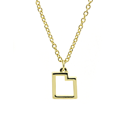 Southern Alternative State Love Necklace UTAH