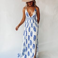 Southern Alternative Meet Me In Greece Maxi Dress (Ivory) 2 Southern Alternative Meet Me In Greece Maxi Dress (Ivory)