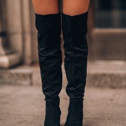 Southern Alternative Shoes Dylan OTK Boots (Black)