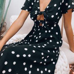 Southern Alternative Dream About It Polka Dot Dress (Black) Dresses 7 Southern Alternative Dream About It Polka Dot Dress (Black) Dresses