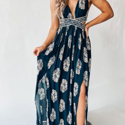 Southern Alternative Meet Me In Greece Maxi Dress (Navy) Dresses 3 Southern Alternative Meet Me In Greece Maxi Dress (Navy) Dresses