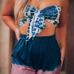 Southern Alternative Heat It Up Tie Dye Set (Navy) Clothing 9 Southern Alternative Heat It Up Tie Dye Set (Navy) Clothing