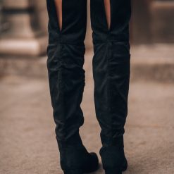 Southern Alternative Shoes Dylan OTK Boots (Black)