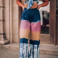 Southern Alternative Heat It Up Tie Dye Set (Navy) Clothing 7 Southern Alternative Heat It Up Tie Dye Set (Navy) Clothing