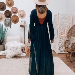 Southern Alternative Dusters Isabella Lace Duster (Black) 7 Southern Alternative Dusters Isabella Lace Duster (Black)