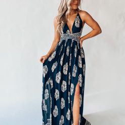 Southern Alternative Meet Me In Greece Maxi Dress (Navy) Dresses 2 Southern Alternative Meet Me In Greece Maxi Dress (Navy) Dresses