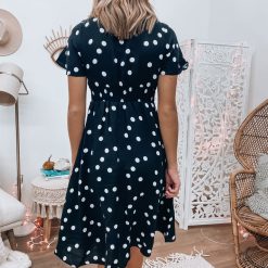 Southern Alternative Dream About It Polka Dot Dress (Black) Dresses 10 Southern Alternative Dream About It Polka Dot Dress (Black) Dresses