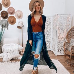 Southern Alternative Dusters Isabella Lace Duster (Black) 2 Southern Alternative Dusters Isabella Lace Duster (Black)